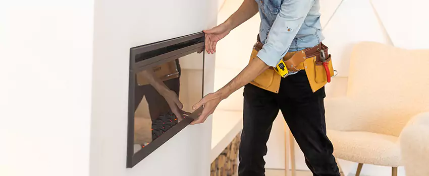 Metal Fireplace Installation in Troy, Alabama