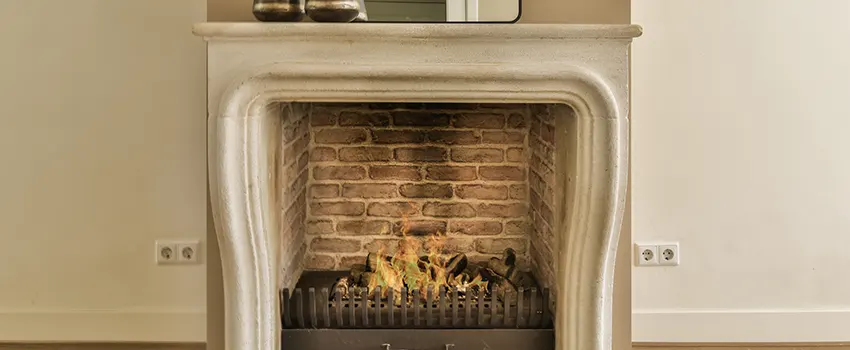 Vintage-style Fireplace Redesign in Troy, Alabama