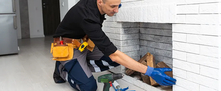 Fireplace Damaged Damper Frame Repair Services in Troy, Alabama