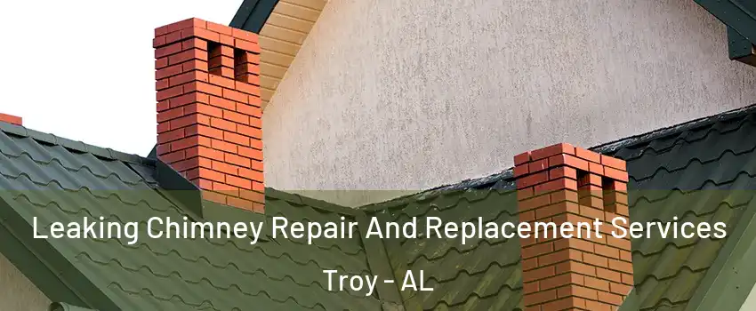  Leaking Chimney Repair And Replacement Services Troy - AL